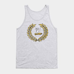 Skate Cat Tank Top